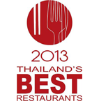 Thailand Tatler Best Restaurant 2013